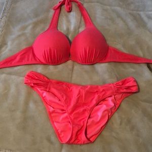 Victoria’s Secret Neon Push-Up Bikini
